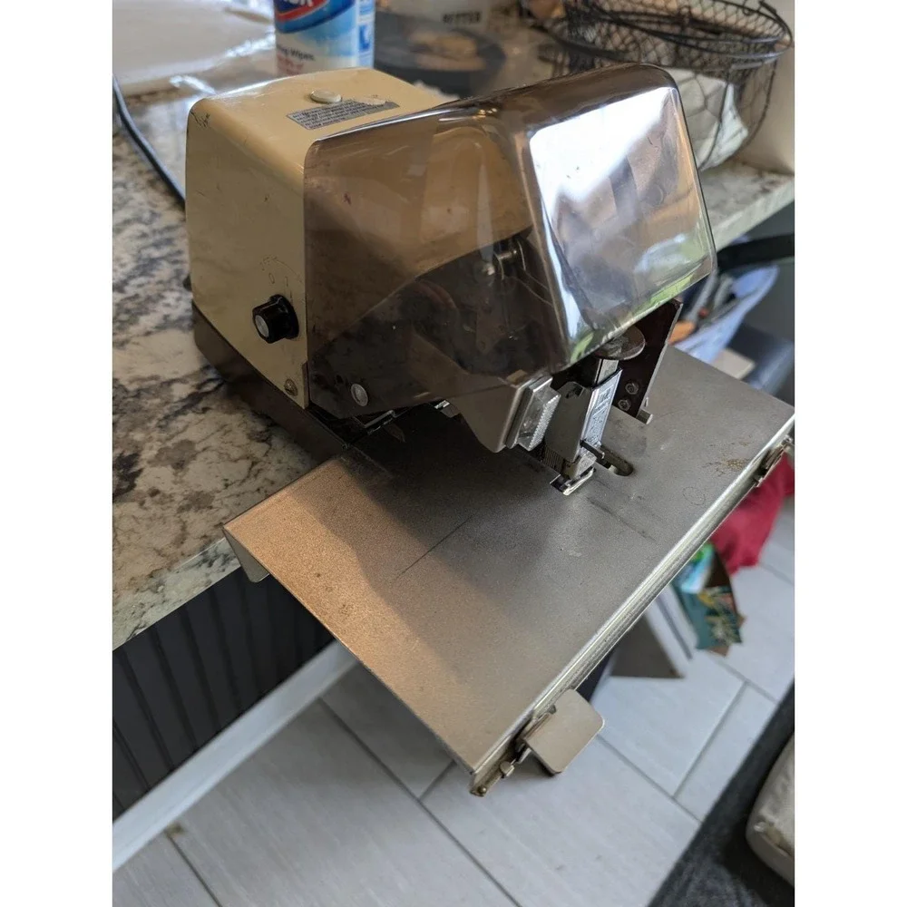 Vtg Rapid 101 A‎ Electronic Stapler Professional Working Made Sweden Heavy Duty
